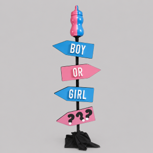 Gender reveal this way that way