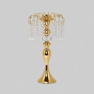 Gold bauble candlestand