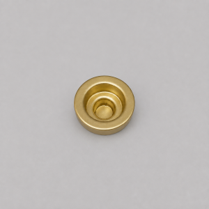 Gold single tealight holder