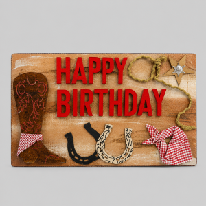 Happy birthday cowboy red