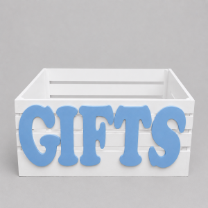 Light blue gift boxes