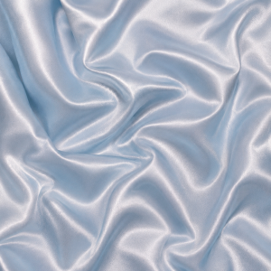 Light blue satin tablecloths