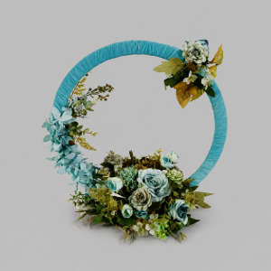 Mint flower circle