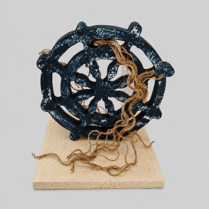Nautical ship wheel 25cm