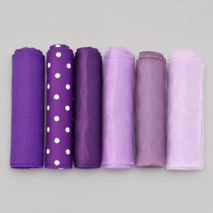 Purple chair ties