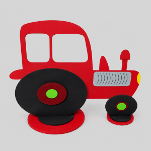 Red tractor