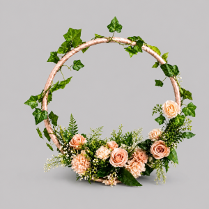Rose gold flower
