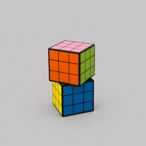 Rubix cube 20cm x 20cm