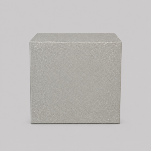 Silver mirror box