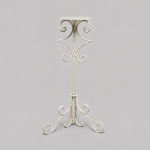 White candelabra 60cm