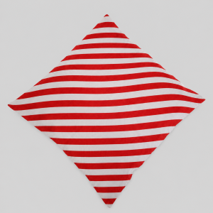 Striped cushion cover