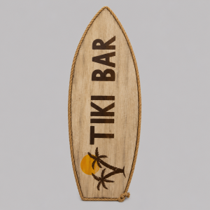 Tiki surfboard