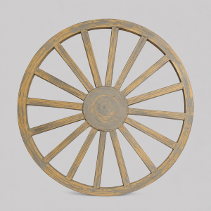 Wagon wheel grey