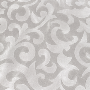 White pattern tablecloth