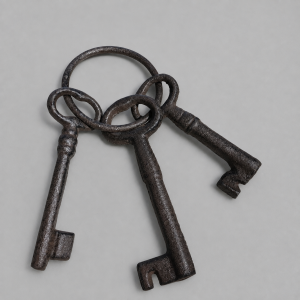 vintage decor keys