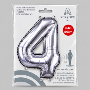 Foil balloons age 4
