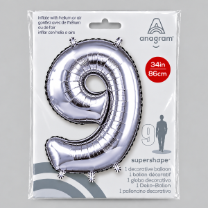 Foil balloons age 9