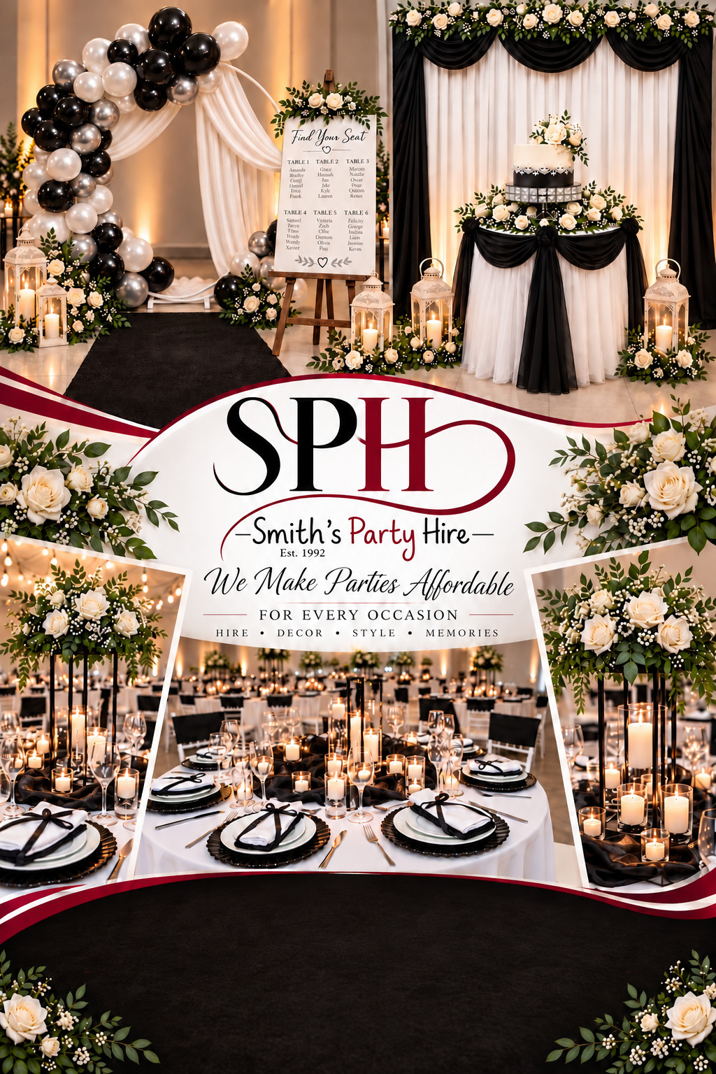 Smith's Party Hire hiring services