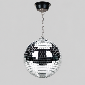 Mirror ball with rotation