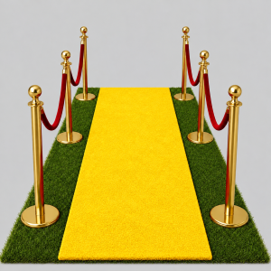 Yellow carpet
