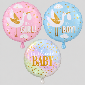 Baby shower foils