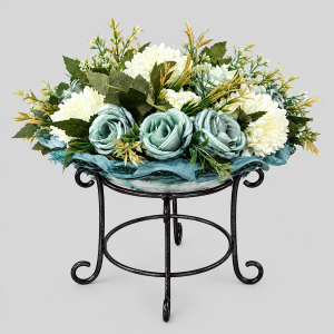 Mint flower centrepiece