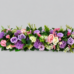 Purple flower runner
